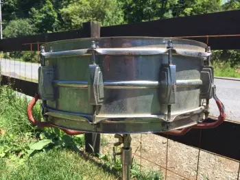 ~CLEANING / RESTO JUNKIES!~ 1968 Ludwig Supraphonic 5&quot; x 14&quot; snare drum