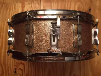 1965 Ludwig Jazz Festival 5&quot; x 14&quot; snare drum in Champagne Sparkle