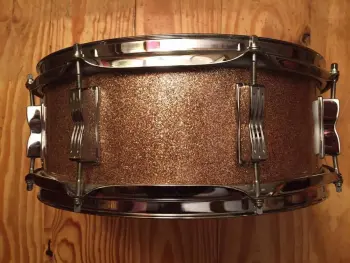 1965 Ludwig Jazz Festival 5&quot; x 14&quot; snare drum in Champagne Sparkle