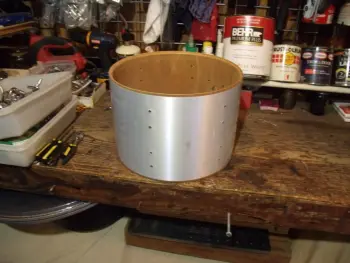 Converted 13&quot; tom to snare