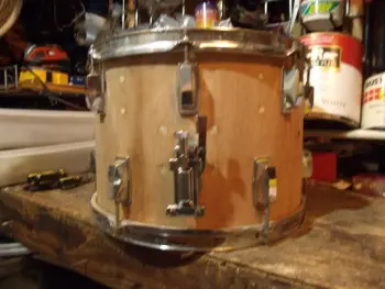 Converted 13&quot; tom to snare