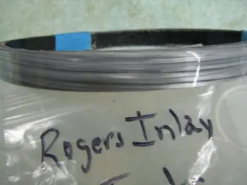 Rogers Steel Gray Ripple IBass Drum nlay