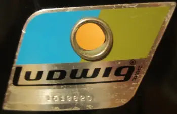 Help date Ludwig Set B/O Badge