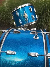 Ludwig Blue Sparkle New Yorker Drum Kit