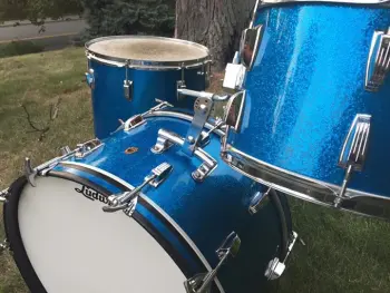 Ludwig Blue Sparkle New Yorker Drum Kit