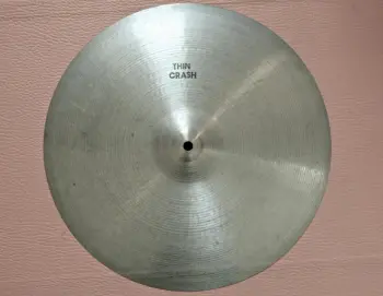 Zildjian 70's-80's Hollow ink logo cymbals
