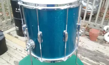 70s 3ply maple interior 14x14 Slingerland Floor Tom - single lug (as in Stage Band)