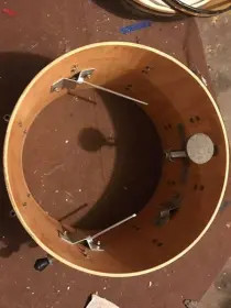 Sonor Gold Satin Flame Teardrop Kit