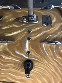 Sonor Gold Satin Flame Teardrop Kit