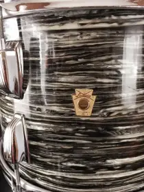 FOR SALE: Vintage 1966 Ludwig 13" Classic Tom in Oyster Black Pearl