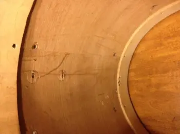 16x16 Slingerland Radio King Floor Tom