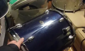 60s Blue Sparkle Slingerland Players kit 13,16,20,14sn
