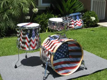 Here we go.... Show us your restored/ re-wraped drums