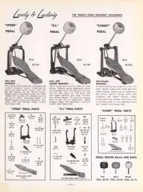 Vintage Bass Drum Pedals