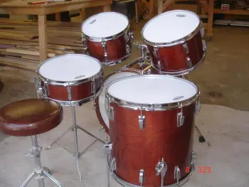 Wood Stained Drums