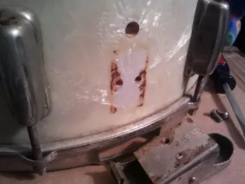 Here we go.... Show us your restored/ re-wraped drums