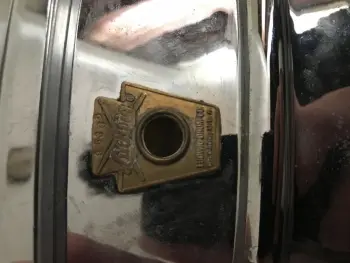 Vintage Ludwig with unaligned serial number