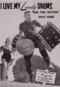 1966 Leedy Shelly Manne Outfit #11 in Grey Agate Pearl