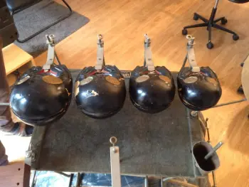 very vintage german drumset... but how old?