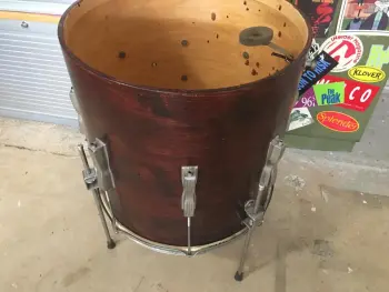 Crazy Custom 16 inch Club Date Floor Tom Questions