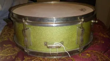Ludwig Silver Sparkle Pioneer Snare Drum